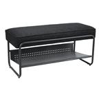 Schoenenbank Lillehammer 90x37x42 cm zwart [en.casa], Huis en Inrichting, Kasten | Schoenenkasten, Verzenden, Nieuw