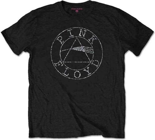 shirts - Pink Floyd Circle Logo T-shirt - Maat M, Verzamelen, Muziek, Artiesten en Beroemdheden, Zo goed als nieuw, Verzenden
