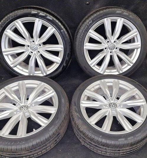 Org. velgen velg set velgenset demo 20 Inch Tiguan Mirama..., Auto-onderdelen, Banden en Velgen, Gebruikt, Verzenden