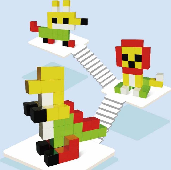 JUST23 Magnetic Tiles KBMD48 - Magnetisch Speelgoed -, Kinderen en Baby's, Speelgoed | Overig, Nieuw, Ophalen of Verzenden