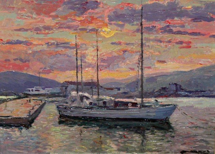 Isidre Odena Daura (1910-2008) - NO RESERVE - Pollensa, Antiek en Kunst, Kunst | Schilderijen | Klassiek