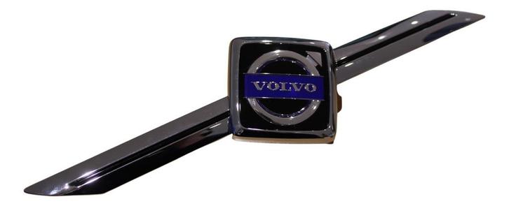 Volvo Sierlijst Embleem met Sierstrip Grille Volvo V70 00-, Auto diversen, Tuning en Styling, Verzenden