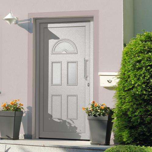 vidaXL Voordeur 88x208 cm wit, Doe-het-zelf en Verbouw, Deuren en Horren, Nieuw, Verzenden
