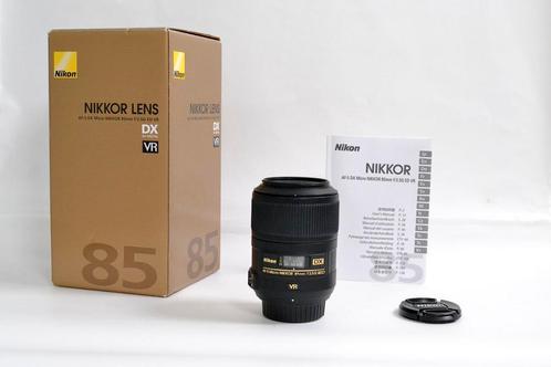 Nikon AF-S 85mm f/3.5G VR ED DX Micro, Audio, Tv en Foto, Fotografie | Lenzen en Objectieven, Macrolens, Zo goed als nieuw, Ophalen of Verzenden