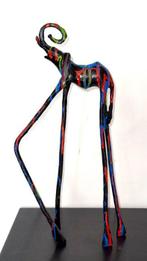 Abdoulaye Derme - sculptuur, Eléphant - 39.5 cm - Koud