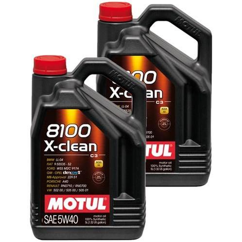 Motul Aanbieding: 2 X 8100 X-Clean 5W40 5L, Computers en Software, Laptop-opladers, Verzenden