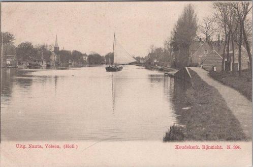 KOUDEKERK - Rijngezicht, Verzamelen, Ansichtkaarten | Nederland, Verzenden