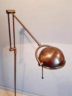 Staande lamp - Gelakt messing, Antiek en Kunst