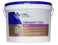 Sigma Sigmapearl Clean Satin - Ral 9005 Zwart - 10 liter, Doe-het-zelf en Verbouw, Verf, Beits en Lak, Verzenden