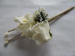 Corsage calla-roos- new style -pick creme calla laatste, Hobby en Vrije tijd, Knutselen, Ophalen of Verzenden, Nieuw
