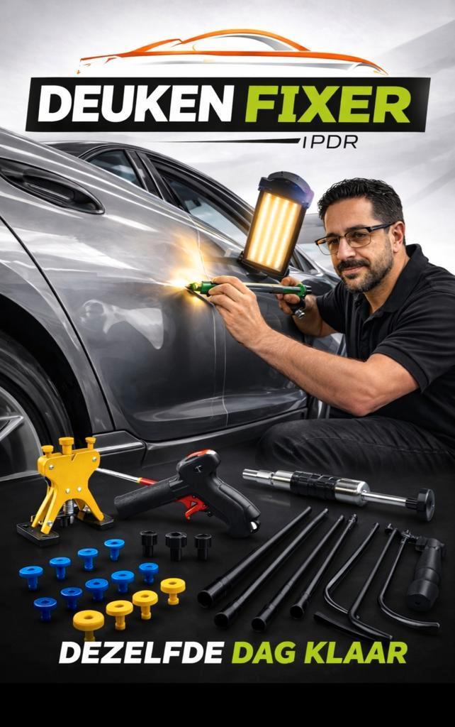 Uitdeuken zonder spuiten, parkeerdeukjes, mobiele service, Diensten en Vakmensen, Auto en Motor | Schadeherstellers en Spuiterijen