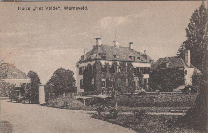 WARNSVELD - Huize Het Velde, Verzamelen, Ansichtkaarten | Nederland, Verzenden