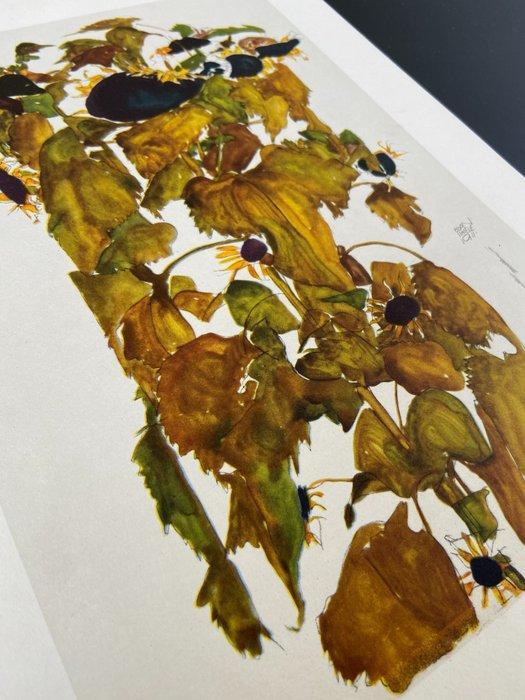 Egon Schiele (1890-1918), (after) - Sonnenblumen, Antiek en Kunst, Antiek | Overige Antiek