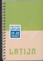 Wolters Latijn In Je Pocket 9789001559182, Boeken, Zo goed als nieuw, Verzenden