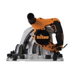 Triton Invalcirkelzaag 1400W - Verstek 0-48° - Variabele..., Doe-het-zelf en Verbouw, Gereedschap | Zaagmachines, Ophalen of Verzenden