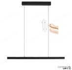 2dekans | Steinhauer Exclusive - hanglamp - Fluxy - zwart -, Ophalen of Verzenden, Zo goed als nieuw