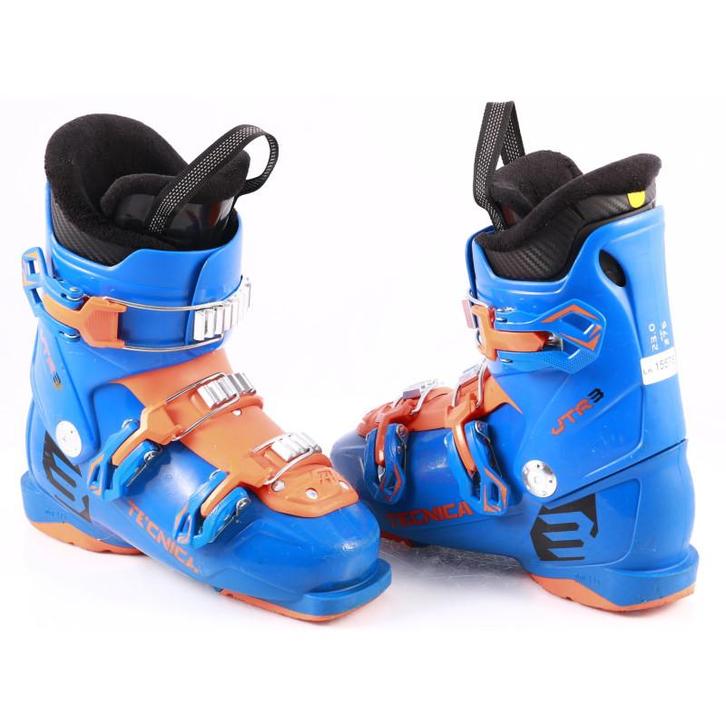 31 32 37 38 kinder skischoenen TECNICA JTR 3, junior liner,, Sport en Fitness, Skiën en Langlaufen, Skiën, Schoenen, Gebruikt