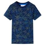 vidaXL Kindershirt 92 marineblauw, Verzenden, Nieuw