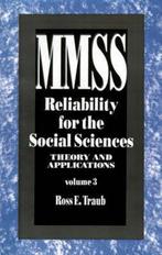 Reliability for the Social Sciences 9780803943254, Verzenden, Gelezen, Ross E. Traub