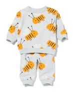 HEMA Newborn kledingset bijen lichtblauw, Verzenden, Nieuw