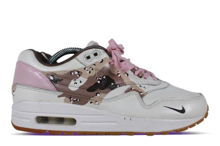 Nike Air Max 1 iD Custom Pink Camo  38, Kleding | Dames, Schoenen, Sneakers of Gympen, Ophalen of Verzenden