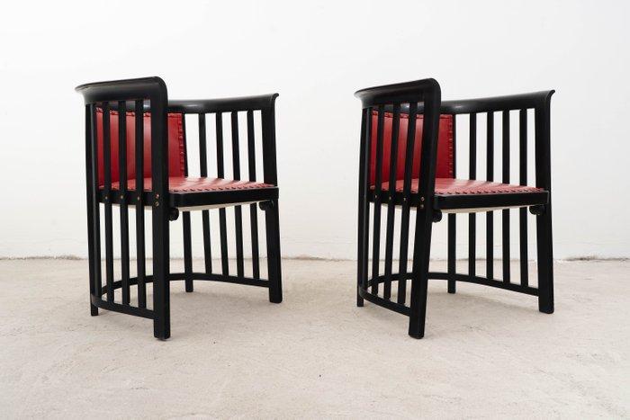 J.&J. Kohn - Josef Hoffmann - Fauteuil (2) - Vleermuis -, Antiek en Kunst, Antiek | Meubels | Stoelen en Banken