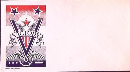 Amerikaanse envelop WWII (lijst optie), Verzamelen, Militaria | Tweede Wereldoorlog, Verzenden