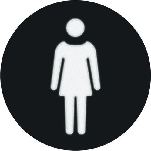 Hager Berker Folie Rond Met Vrouwelijk Symbool Voor LED Lamp, Doe-het-zelf en Verbouw, Elektra en Kabels, Overige typen, Nieuw