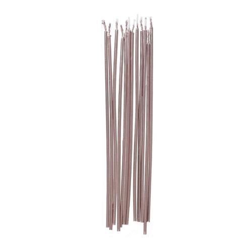 Rose Gouden Kaarsen 18cm 12st, Hobby en Vrije tijd, Feestartikelen, Nieuw, Verzenden