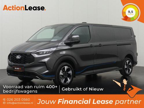 Ford Transit Custom Bestelbus L2 H1 2024 Diesel Automaat, Auto's, Ford, Dealer onderhouden, Te koop, Zwart, Automaat, Financial lease