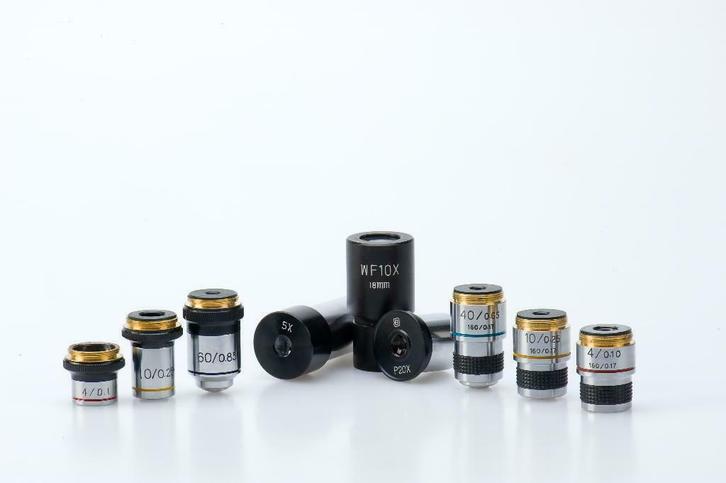 Aanbieding nieuwe microscoop onderdelen en toebehoren, Audio, Tv en Foto, Optische apparatuur | Microscopen, Biologische microscoop