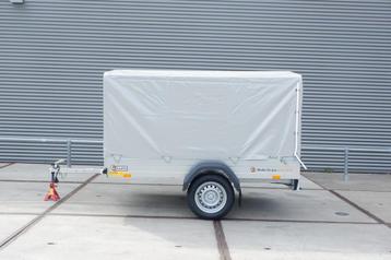 Saris KING XL 750kg bakwagen 226x126x120cm met huif beschikbaar voor biedingen