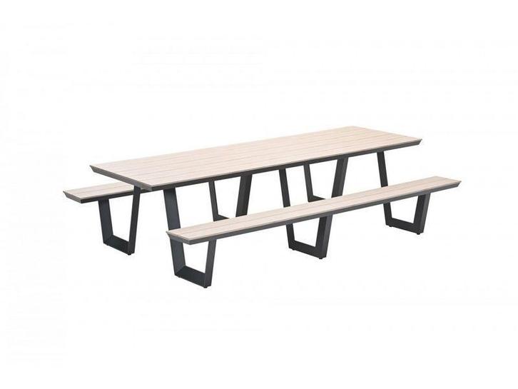 Garden Impressions Bell picknickbank 280, Tuin en Terras, Tuintafels, Nieuw, Overige materialen, Rechthoekig