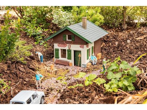 POLA 331143 Forsthütte (Huizen, Gebouwen Standaard) (Huizen, Hobby en Vrije tijd, Modelbouw | Figuren en Diorama's, Nieuw, Ophalen of Verzenden