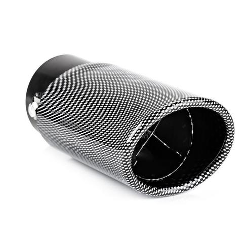 Uitlaat Sierstuk - RVS Carbon look - Diameter 37-54mm, Auto-onderdelen, Uitlaatsystemen, Nieuw, Verzenden
