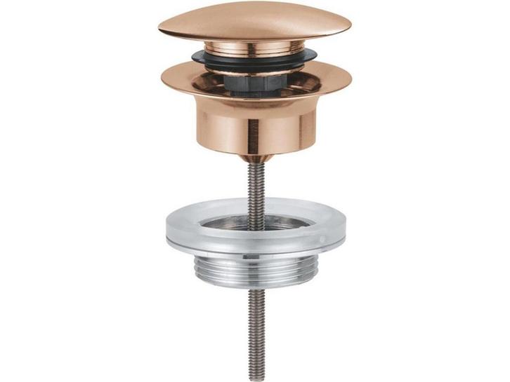 GROHE Afvoergarnituur - Push-Open - Afneembare afdekkap -, Huis en Inrichting, Woonaccessoires | Overige, Zo goed als nieuw, Verzenden