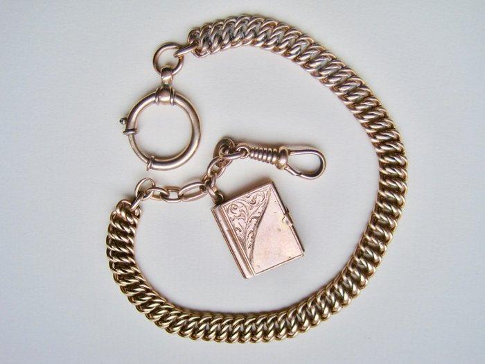 Zonder Minimumprijs - Borstornament Goud gevuld - Antieke, Sieraden, Tassen en Uiterlijk, Antieke sieraden