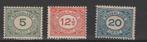 Postzegels Nederland 1921 Cijfer NR.107-109 (1653), Postzegels en Munten, Postzegels | Nederland, Verzenden, T/m 1940, Postfris