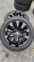 BMW 413 zwarte 17 inch LM-velgen 3 4-serie F30 F31 F32 F36, Auto-onderdelen, Banden en Velgen, Ophalen, Gebruikt, Banden en Velgen