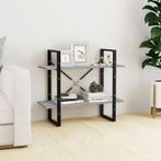 vidaXL Boekenkast met 2 schappen 80x30x70 cm bewerkt hout, Verzenden, Nieuw, 50 tot 100 cm, Minder dan 100 cm