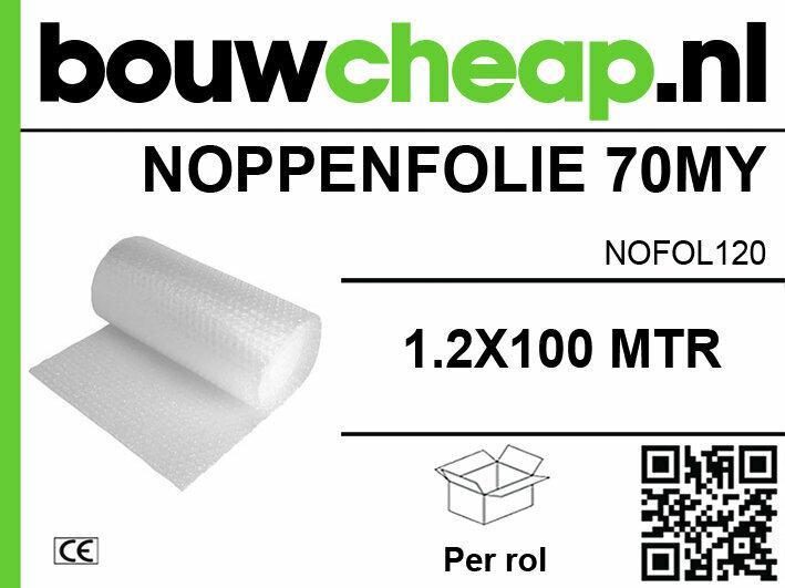 Noppenfolie 1.2x100 meter, Doe-het-zelf en Verbouw, Zeil en Folie, Verzenden