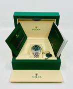 Rolex Datejust 41 - Green Dial -126300 - Iced Out - Diamonds, Sieraden, Tassen en Uiterlijk, Horloges | Heren, Staal, Polshorloge