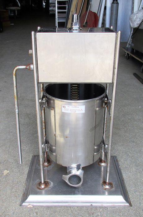 RVS Worstmachine, Zakelijke goederen, Horeca | Keukenapparatuur, Gebruikt