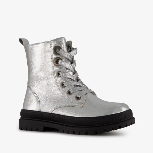 Blue Box meisjes veterboots zilver maat 32 van Scapino - Nu, Kinderen en Baby's, Kinderkleding | Schoenen en Sokken, Nieuw, Verzenden