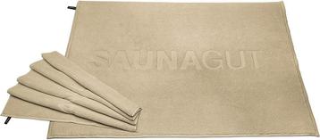 Saunagut Handdoek beige 70 x 100 cm 1 st..  new beschikbaar voor biedingen