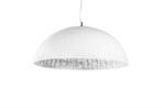 Elegante design hanglamp GLOW 70cm wit zilveren hanglamp -, Huis en Inrichting, Lampen | Hanglampen, Nieuw, Ophalen of Verzenden