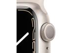 Apple Watch Series 7 - Smartwatch - Zuurstofmeting ECG - Wit, Verzenden, Zo goed als nieuw