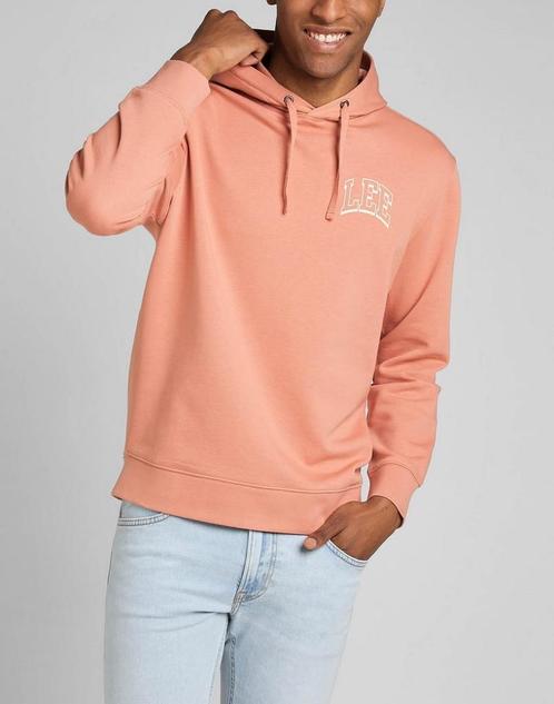 -53% Lee  Lee Hoodie rust  maat XXL, Kleding | Heren, Truien en Vesten, Oranje, Nieuw, Verzenden