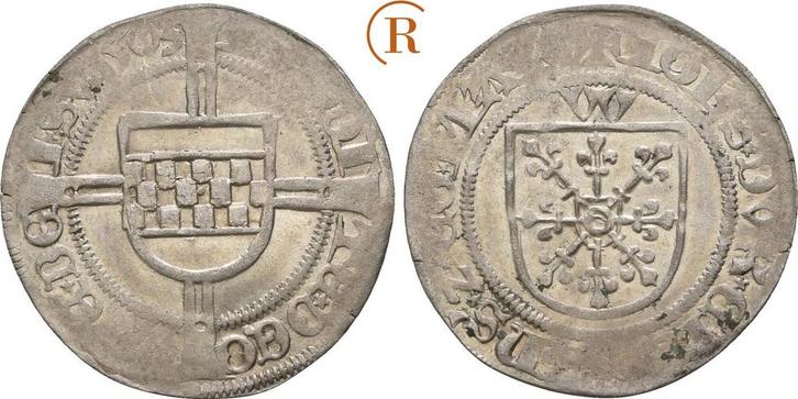Stueber Wesel 1503 Kleve: Johann Ii, 1481-1521:, Postzegels en Munten, Munten | Europa | Niet-Euromunten, Verzenden