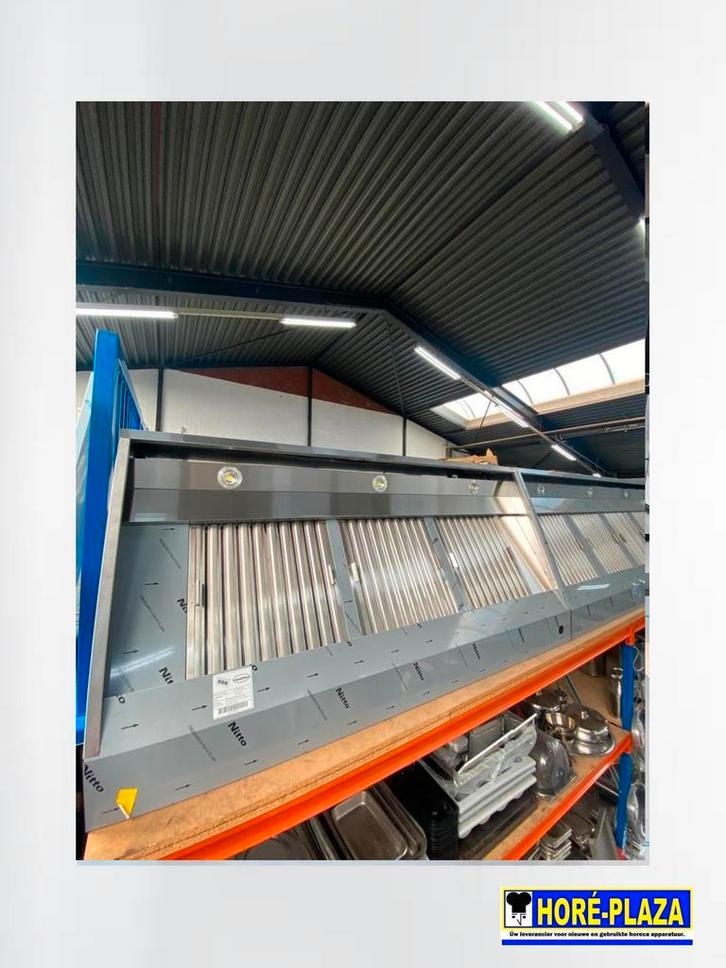 Horeca Afzuigkap LED RVS | 200x95cm | Combisteel, Zakelijke goederen, Horeca | Keukenapparatuur, Nieuw zonder verpakking